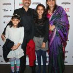 Vijay Krishna Acharya With His Wife And Daughters