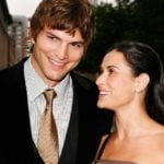 Demi Moore with her husband Ashton Kutcher