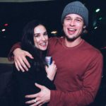 Demi Moore with Brad Pitt