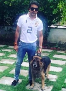 Gaurav S Bajaj loves dogs