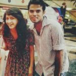 Kanika Kotnala with her brother
