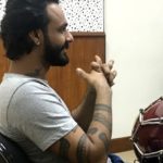Naitik Nagda's snake tattoo