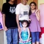 Paresh Ganatra with his children
