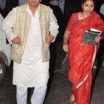 Sitaram Yechury with his wife Seema Chisti