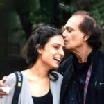 Raghu Rai with his daughter Avani Rai