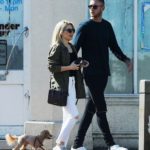 Stuart Broad with his girlfriend Mollie King