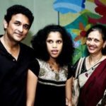 Ajinkya Deo with his wife Arti Deo and daughter Tanaya Deo