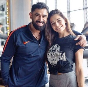 Amit Sadh with Annabel DaSilva