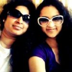 Farhina Parvez with her mother
