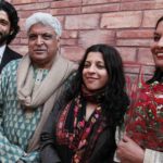 Zoya Akhtar with her father, brother and step-mother