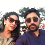 Karan Boolani with his sister, Karishma Boolani