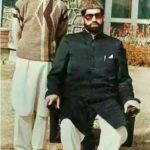 Mirwaiz Umar Farooq with Father Late Mirwaiz Maulvi Farooq