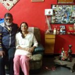 Mithali Raj Parents Sitting in Their House in Secunderabad