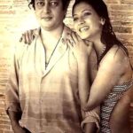 Moon Moon Sen With Her Husband Bharat Dev Verma