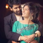 Aroh Welankar with his wife