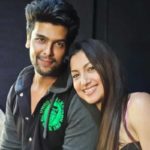 Kushal Tandon with Gauhar Khan
