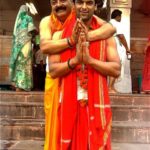 Kushal Tandon with his father
