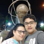 Shivlekh Singh with his mother