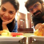 Sreemukhi With Her Father