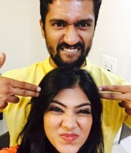Malavika Mohanan with Vicky Kaushal