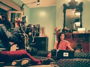 Niharika Lyra Dutt in a still from Music Teacher