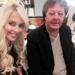 Kate Elizabeth with her father