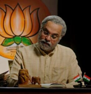 Mahesh Thakur in a still from his debut web series Modi: Journey of a Common Man