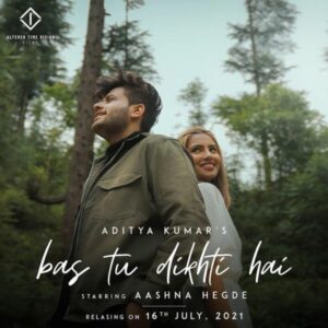 Poster of the music video Bas Tu Dikhti Hai